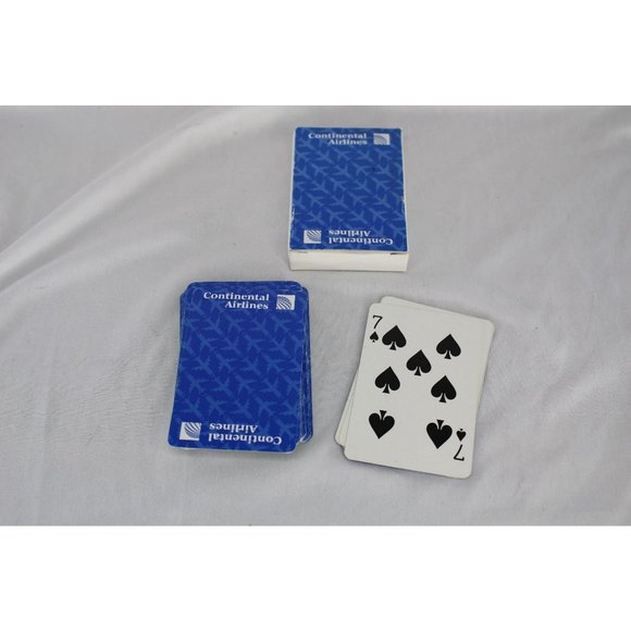 Continental Airlines Playing Cards Vintage 89214 - Picture 3 of 3
